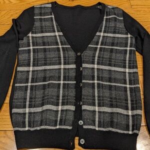 Wool/cashmere cardigan